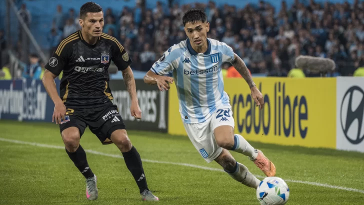 Racing goleó a Colo Colo y avanzó a los octavos de final de la Copa Libertadores