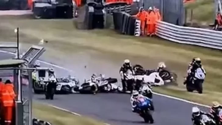 Tragedia en el motociclismo: dos pilotos murieron tras un accidente múltiple