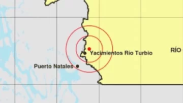 Un fuerte sismo sacudió Santa Cruz: suspensión de las clases y evacuación del yacimiento de Río Turbio Un fuerte sismo sacudió Santa Cruz: suspensión de las clases y evacuación del yacimiento de Río Turbio