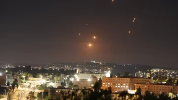 Israel interceptó un nuevo ataque con misiles lanzado por Irán contra el sur del país