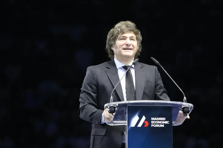 Milei cerró el Foro Económico de Madrid con un encendido discurso contra el socialismo Milei cerró el Foro Económico de Madrid con un encendido discurso contra el socialismo