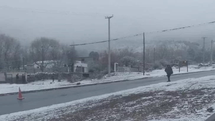 Cortes en la Ruta 307: prohíben circular por la noche y madrugada por congelamiento de calzada