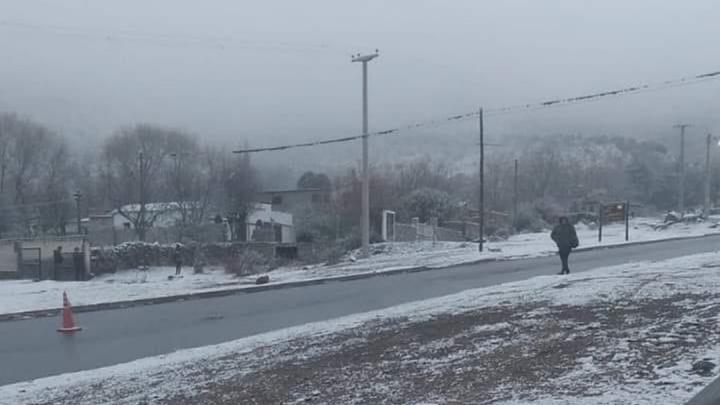 Cortes en la Ruta 307: prohíben circular por la noche y madrugada por congelamiento de calzada