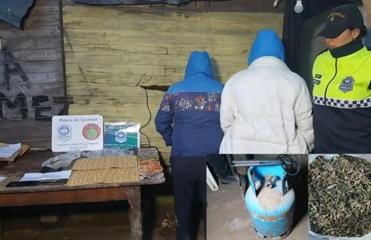 Personal policial recuperó lo robado en un “escruche” y encontró drogas listas para la venta