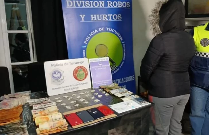 Incautaron drogas fraccionadas y aprehendieron a una mujer