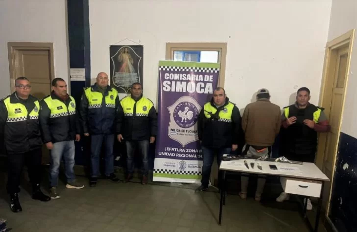 Secuestraron armas de fuego y cuchillos por una causa de amenazas Secuestraron armas de fuego y cuchillos por una causa de amenazas