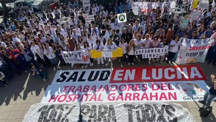 Médicos del Garrahan denuncian “violencia institucional” de parte del Ministerio de Salud y las autoridades del hospital