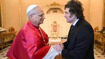 El papa León XIV se reunió con Milei y le confirmó que visitará Argentina