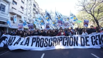 Marcha en apoyo a Cristina Kirchner: el peronismo encabeza un acto en la plaza de Mayo