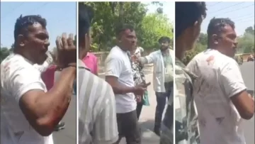 Un hombre salió caminando luego de que el avión se estrellara en India y salvó su vida