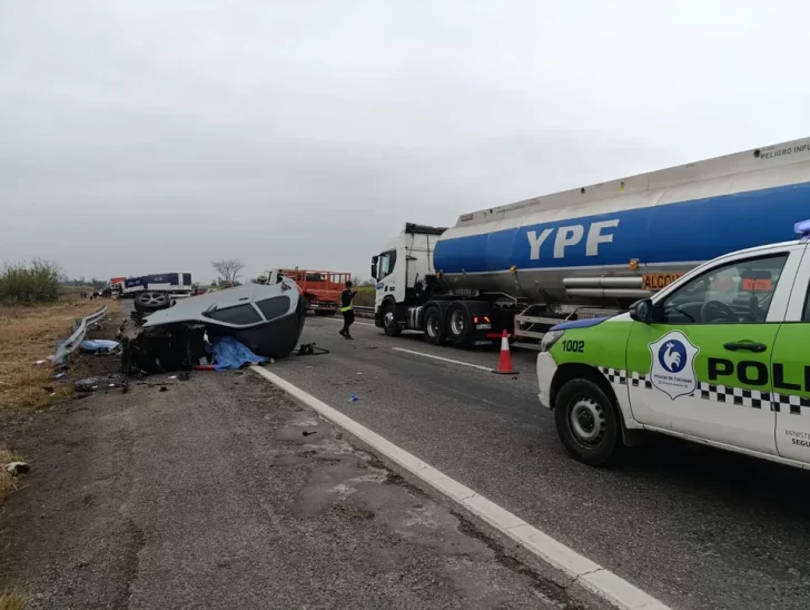 Una pareja murió luego de sufrir un siniestro vial en la Ruta 38