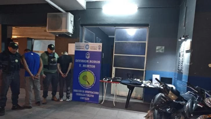 Personal policial detuvo al líder de una peligrosa banda delictiva