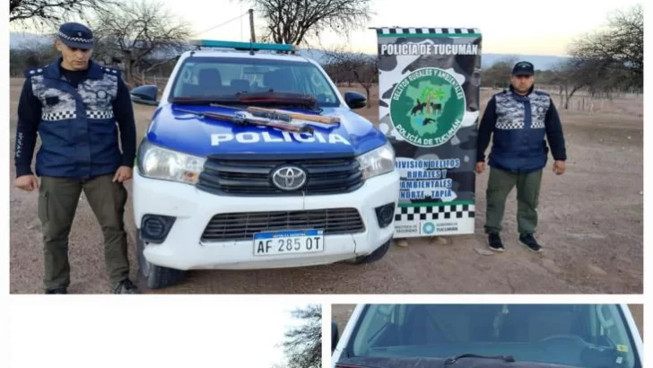 Secuestran armas en diferentes procedimientos en zonas campestres