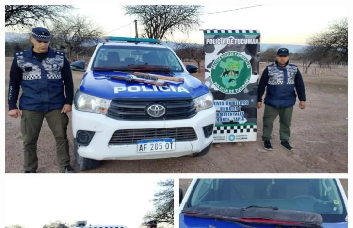 Secuestran armas en diferentes procedimientos en zonas campestres