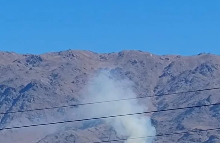Controlan un incendio en Rodeo Grande: no hay viviendas en riesgo