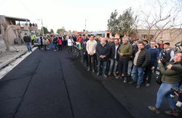 Jaldo destacó la inversión en obra pública en “tiempos difíciles”