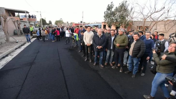 Jaldo destacó la inversión en obra pública en “tiempos difíciles”