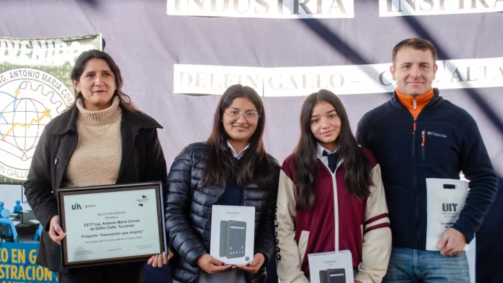 Estudiantes tucumanas ganan el un premio nacional con un dispositivo para monitorear el aire