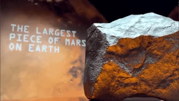 El meteorito marciano más grande que cayó en la Tierra, se vendió por más de 5 millones de dólares