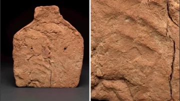 Descubren una huella de una mano completa en una antigua tumba egipcia después de 4 mil años