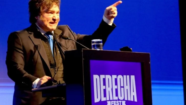 Milei en el “Derecha Fest” de Córdoba: “Muchos se van a sorprender con los resultados de las elecciones de octubre”