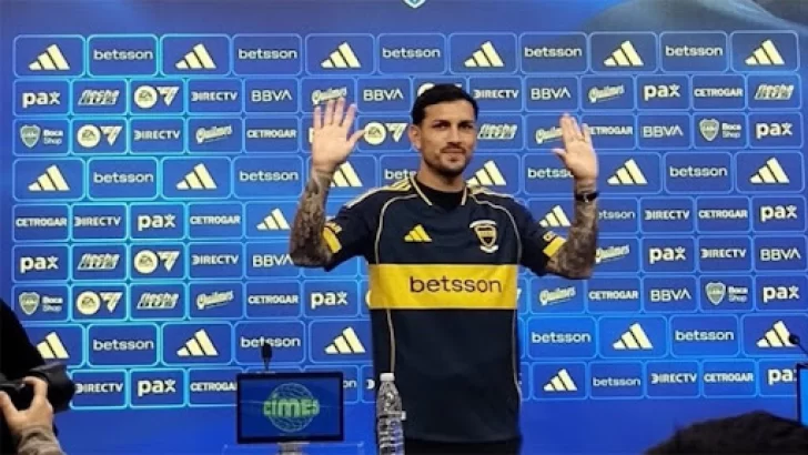 Paredes podría debutar en Boca este viernes ante Unión en La Bombonera