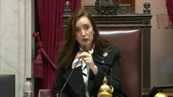 “Levántese, Sra. Vicepresidente. No sea cómplice del kirchnerismo”, le reclamó Bullrich a Villarruel