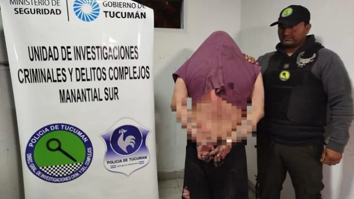 Redujeron con una Taser a un sujeto que robó y se atrincheró en la casa de su madre