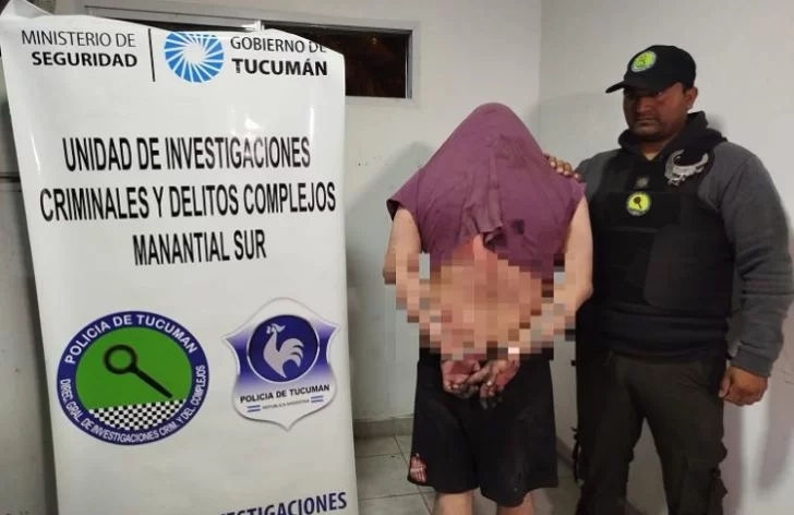 Redujeron con una Taser a un sujeto que robó y se atrincheró en la casa de su madre