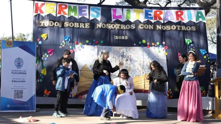 Realizaron una Kermés Literaria por el mes de la Educación Especial