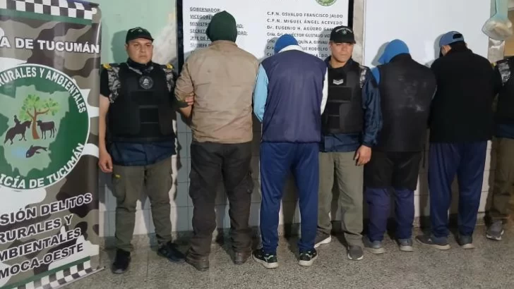 Cuatro hombres quedaron detenidos por quema de cañaverales