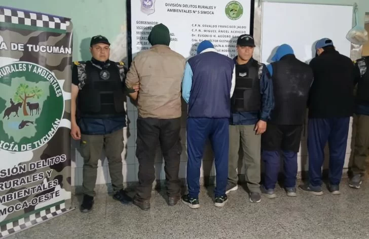 Cuatro hombres quedaron detenidos por quema de cañaverales Cuatro hombres quedaron detenidos por quema de cañaverales