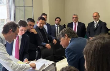 Realizaron la apertura de sobres licitatorios para la obra del Acueducto de Vipos