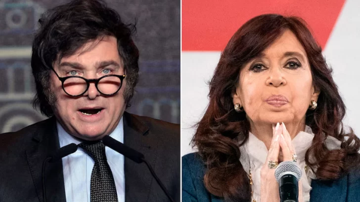 Cristina Kirchner publicó un duro mensaje contra Javier Milei