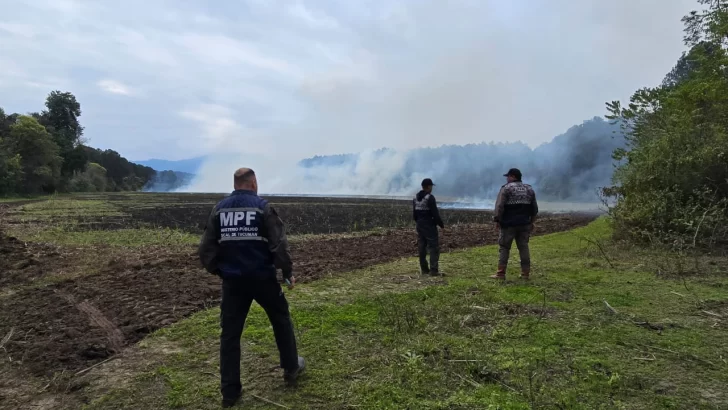 Ya son dos los imputados por las quemas en El Cortaderal