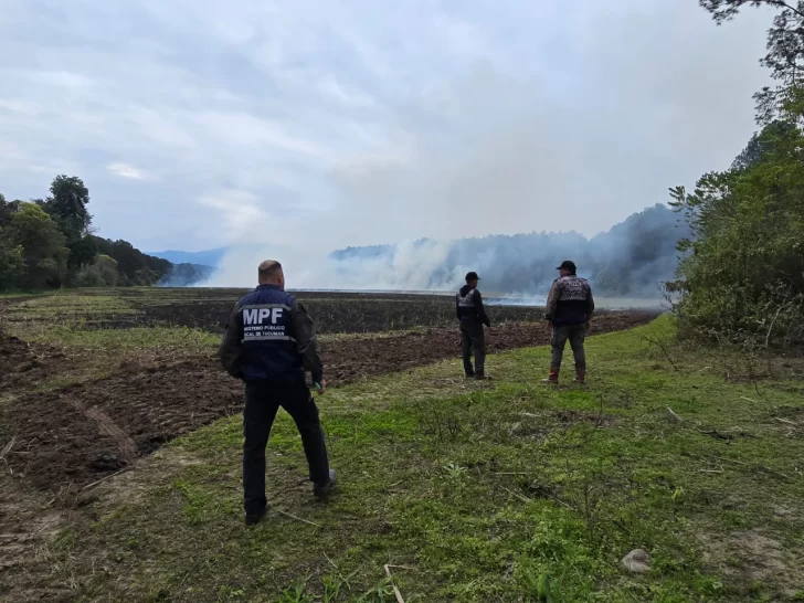 Ya son dos los imputados por las quemas en El Cortaderal