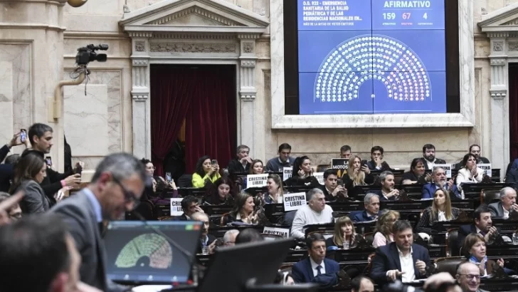 Diputados declararon la emergencia del Garrahan y el Gobierno sufrió otro revés