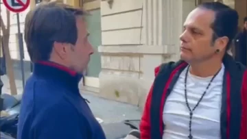 Violenta agresión de un sindicalista a Eduardo Feinmann a la salida de la radio