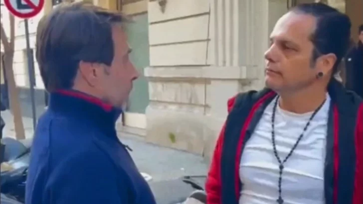 Violenta agresión de un sindicalista a Eduardo Feinmann a la salida de la radio
