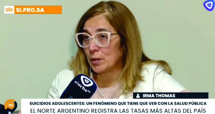 Irma Thomas: “El suicidio adolescente es una crisis que debemos enfrentar escuchando”