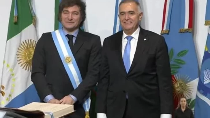 El gobernador Jaldo hizo referencia al veto del presidente Milei