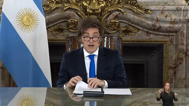 Milei desafió al Congreso: “Si quieren volver atrás, me van a tener que sacar con los pies para adelante”