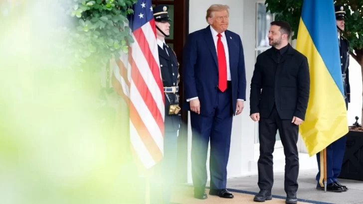 Trump recibió a Volodimir Zelenski y otros líderes europeos en la Casa Blanca