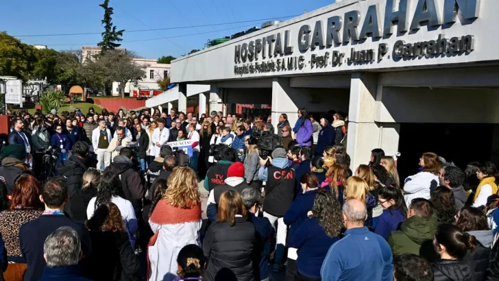 Trabajadores del Garrahan comenzaron un nuevo paro