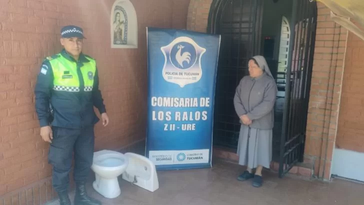 Detuvieron a un sospechoso de robar en una parroquia