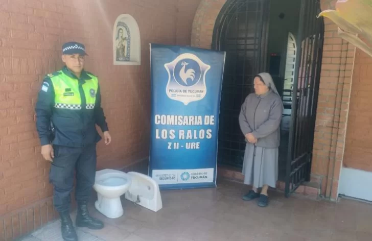 Detuvieron a un sospechoso de robar en una parroquia