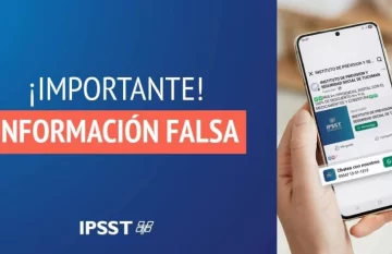 El IPSST advierte sobre la circulación de información falsa
