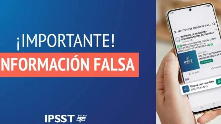 El IPSST advierte sobre la circulación de información falsa