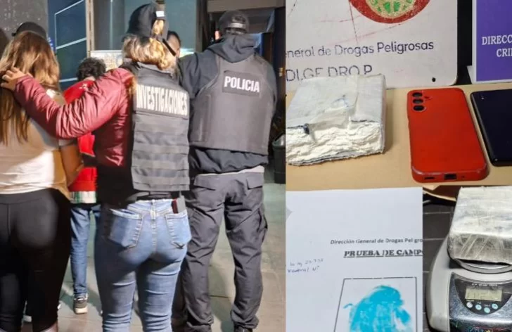 Tres personas detenidas por el hallazgo de medio kilo de cocaína compactada Tres personas detenidas por el hallazgo de medio kilo de cocaína compactada
