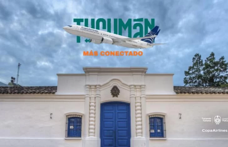 Tucumán celebra la llegada del vuelo inaugural de Copa Airlines